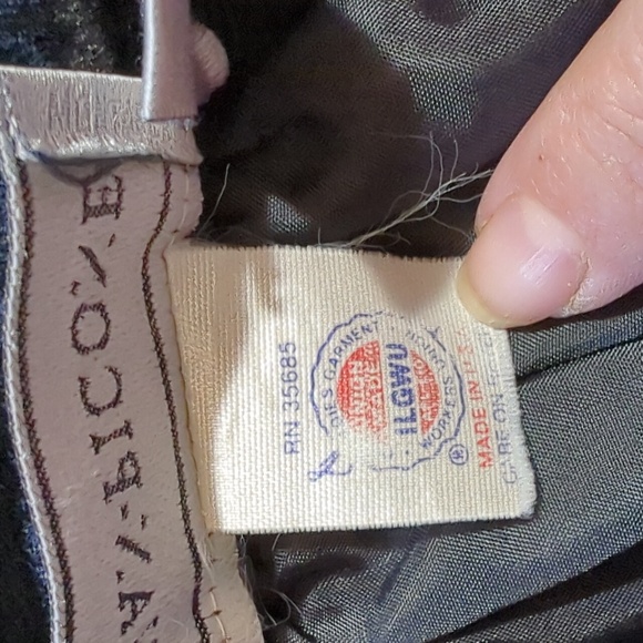 Evan Picone Vintage Black Velvet Full Midi Skirt - Picture 10 of 11